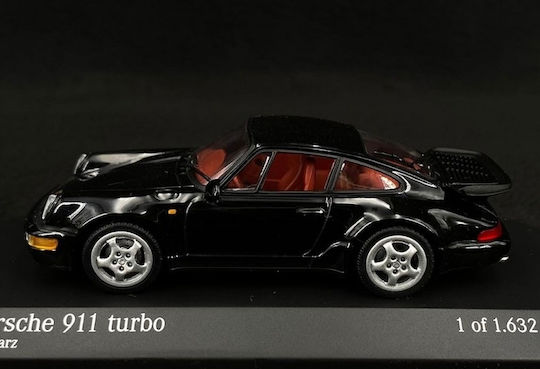 1/43 Porsche 911 Turbo 1990 Black Metallic 1 1632 Pcs