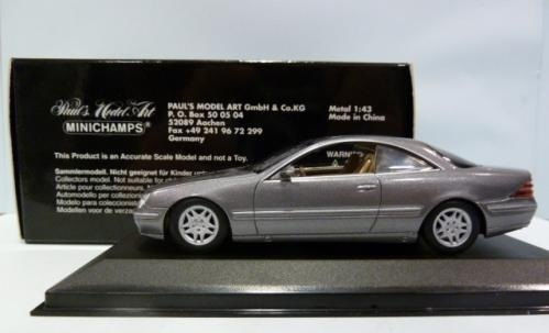 1/43 Mercedes Benz S-class Coup 1999 Silver