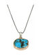 Necklace From Silver Turquoise