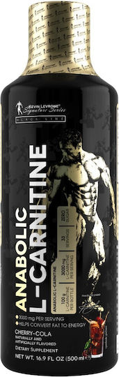 Kevin Levrone Fettverbrenner mit Carnitin 3000mg und Geschmack Cherry Cola 500ml