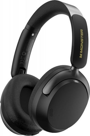 Monster Persona 3rd Căști Audio Wireless Bluetooth Over Ear cu 70 Ore Autonomie Negre