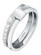 Trussardi Damentyp-Ring mit Steinen