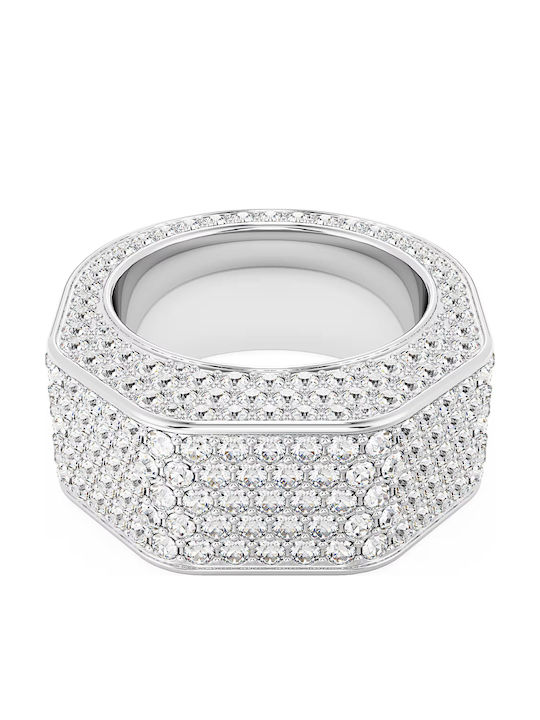 Swarovski Γυναικείο Δαχτυλίδι με Πέτρες από Ατσάλι