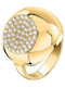 Trussardi Damentyp-Ring mit Steinen
