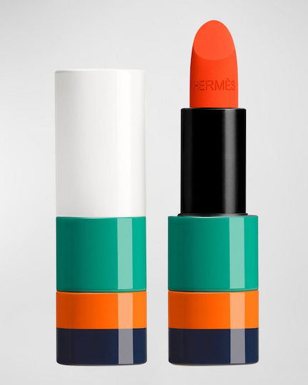 Hermes Paris Ruj Cremă Mat 44 Portocaliu Neon 3.5 G