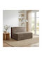 Bean Bag Bed Light Grey 70x72x60cm