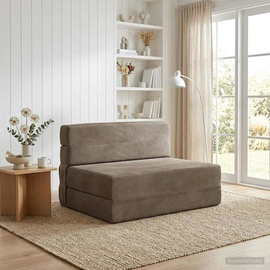 vidaXL Sitzsäcke & Poufs Offenes Bett Graues 70x72x60cm