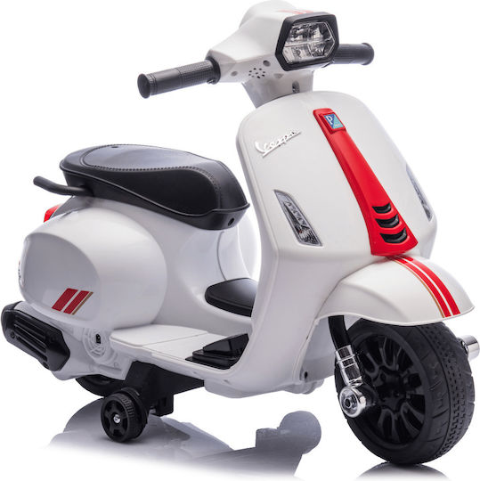 Kids Vespa Licensed Electric 6 Volt White