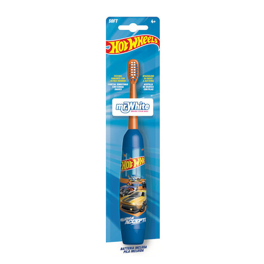 Hot Wheels Παιδική Ηλεκτρική Οδοντόβουρτσα για 4+ Χρονών