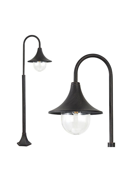 Bakaji Outdoor Floor Lamp for Exterior Spaces 60W IP44 for E27 Socket Black Bakaji Outdoor Floor Lamp for Exterior Spaces 60W IP44 for E27 Socket Black