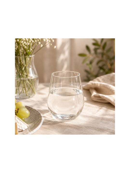 Gurallar Paris Water Coffee/Freddo Glass Goblet In Brown Colour 365ml