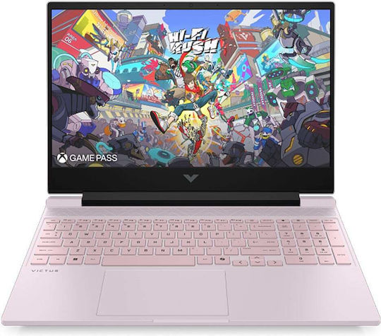 HP Victus 15-fa2131nn 15.6" IPS FHD 144Hz (i7-13620H/16GB/512GB SSD/GeForce RTX 4050/W11 Home) Pink Powder pink (GR Keyboard)