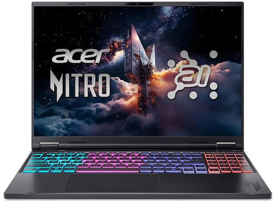 Acer Nitro 16 AI AN16 -61 16" 165Hz (Ryzen AI 300 Series-9 365/32GB/1.0TB SSD + 32GB SSD/No OS) (US Keyboard)