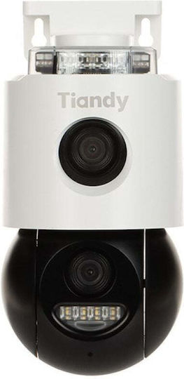 Tiandy TC-H363N v4 IP Dual Камера за Видеонаблюдение Wi-Fi 3+3MP Водоустойчива с Двупосочна Комуникация и Обектив 4mm