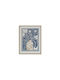 Printed Painting Wooden Frame Minimal Design 3 Vases Flowers 45x2.5x60cm