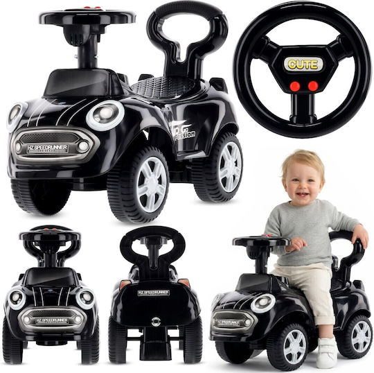 Sun Baby Ride On Car for 12+ Months with Sounds Black