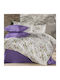 MayHome Set Quilt Single 160x240cm Floral