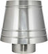 Chimney Pipe Crown Bell Inox Diameter 160