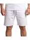 Men's White Bermuda Shorts