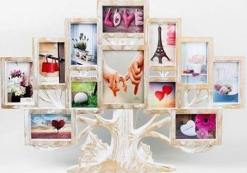 Fandy Multi Picture Frame 12 Photos Plastic