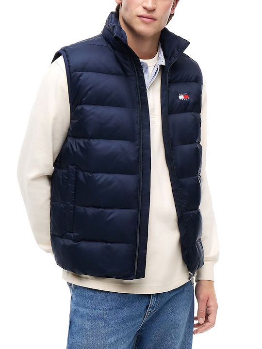 Tommy Hilfiger Sleeveless Denim Jacket Blue