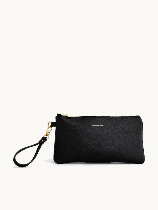 Bonendis Leather Women's Hand Pouch Black