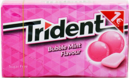 Trident Chewing Gum No Added Sugar 14pcs 23.8g