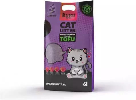 Perfect Care Пясък за Котки Tofu с Аромат Лавандула 6lt