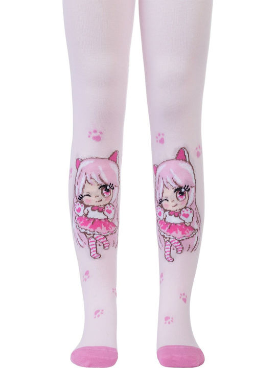 Conte Of Florence Kids Tights Pink