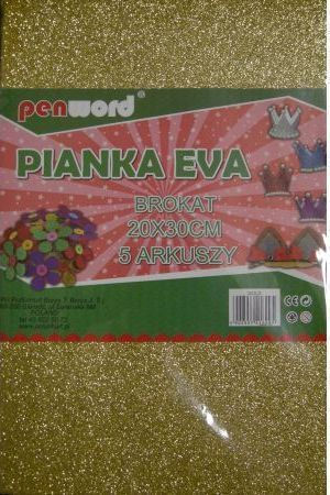 Polsirhurt Eva Foam 20x30 Gold Brocade A5