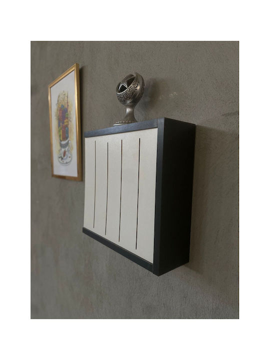 Cabinet De Perete Gri 39x11x11cm
