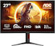 AOC C27G4Z2 VA Curved Gaming Monitor 27" FHD 1920x1080 280Hz with 1ms Response Time GTG