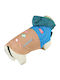 Lalazoo Dog Coat Waterproof Blue With Back Length 65 cm