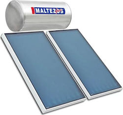 Maltezos GL 200LT Ηλιακός Θερμοσίφωνας 200lt Inox Διπλής Ενέργειας 3τ.μ. Επιλεκτικός