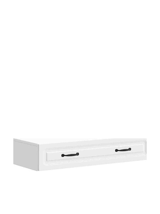 Wooden Console White L87.5xW34.5xH17cm