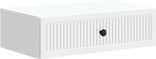 Конзола Дървена Бял Д59xШ34.5xВ17см