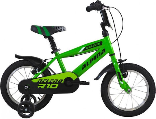 12" Kids' BMX Bicycle with Aluminum Frame Green