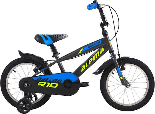 Alpina 18" Kids' BMX Bicycle with Aluminum Frame Gray