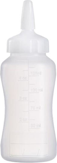 Μπουκάλι Σάλτσας Σως Mini 15cl Φ5xυ13.8cm Ακροφύσιο Δεν Στάζει Araven Araven-01374