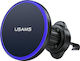 Usams Car Mobile Mount with Magnet and Wireless Charging MagSafe Black