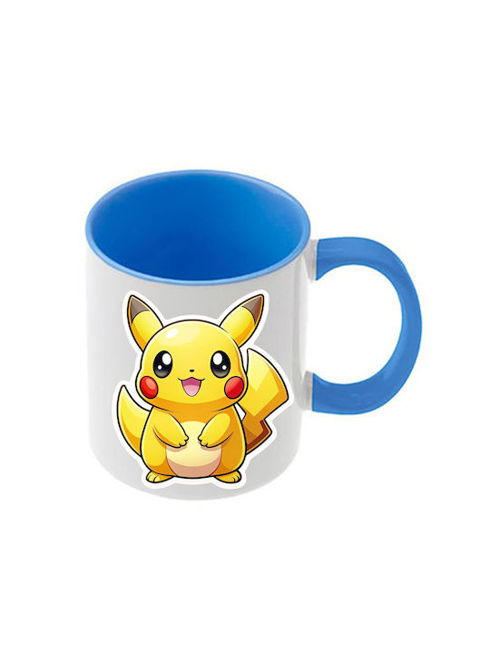 Κούπα Pokemon Γαλάζια Λαβή Εσωτερικό