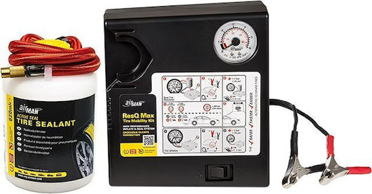 Auto Gs Κομφλέρ Αέρος Κομπρεσέρ Resq Max Tmk Tire Repair Kit 620ml 78-097-001 1 Τεμάχιο 15156