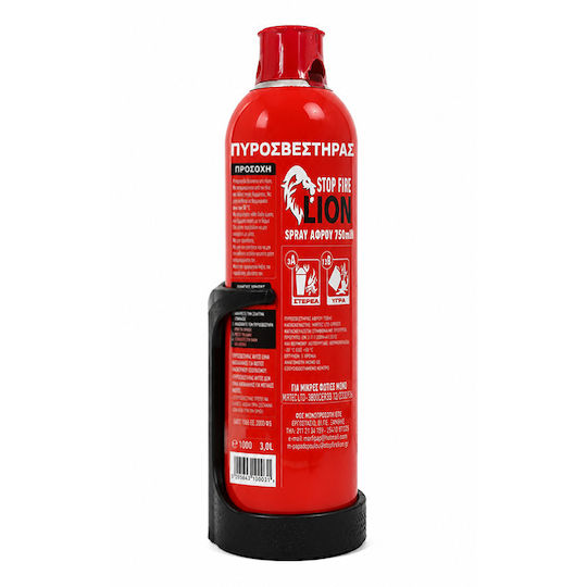 Americat Автомобилен Пожарогасител Пяна 3A 13B 750ml