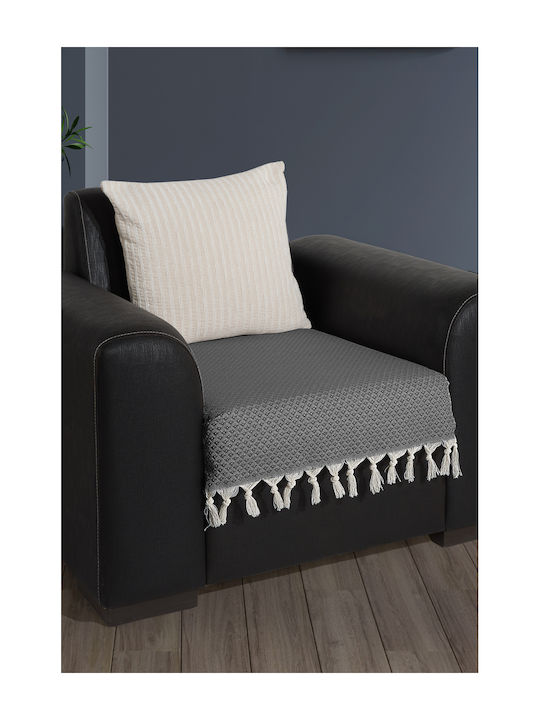 SteweHome Фотьойл Throw 70x95см Сив