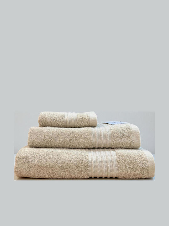 Linea Home Πετσέτα Προσώπου Monde 50x90εκ. Bambaki Βάρους 480gr/m²