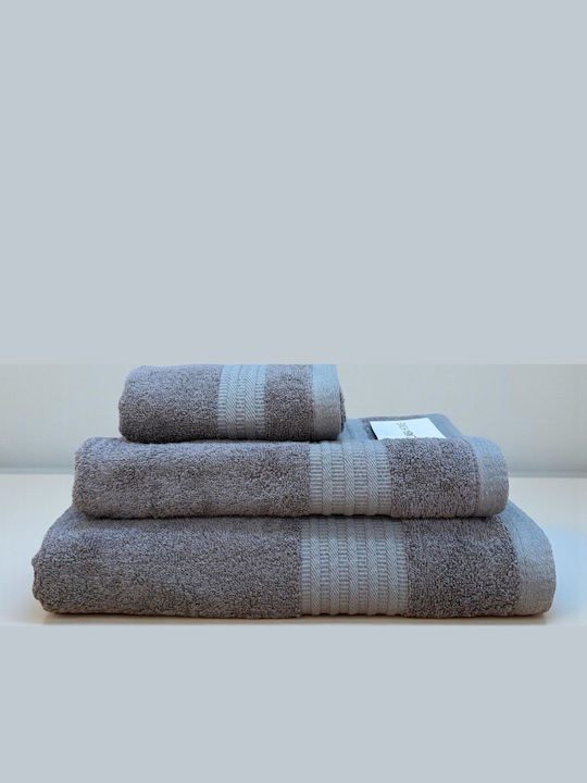 Linea Home Πετσέτα Προσώπου Monde 50x90εκ. Bambaki Βάρους 480gr/m²