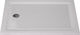 Sanitec Flat Classic Acrylic Shower 90x75cm White