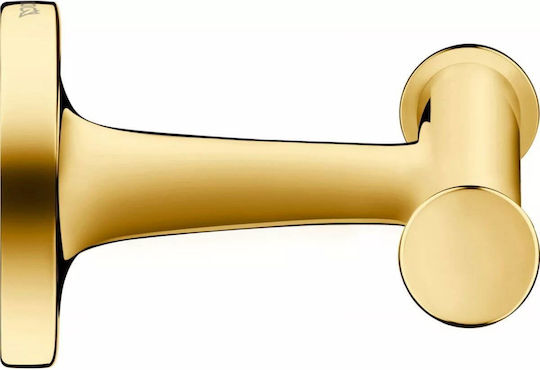 Duravit Doppelhaken für Badezimmer mit Schrauben Gold