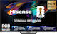Hisense Smart TV 65" 4K UHD Mini LED UR8S HDR (2026) 65UR8S
