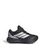 Runfalcon Kids Sports Shoes Running With Hoop & Loop Closure Black